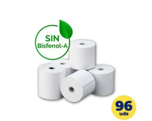 PAPEL TERMICO 80X55 96U BPA